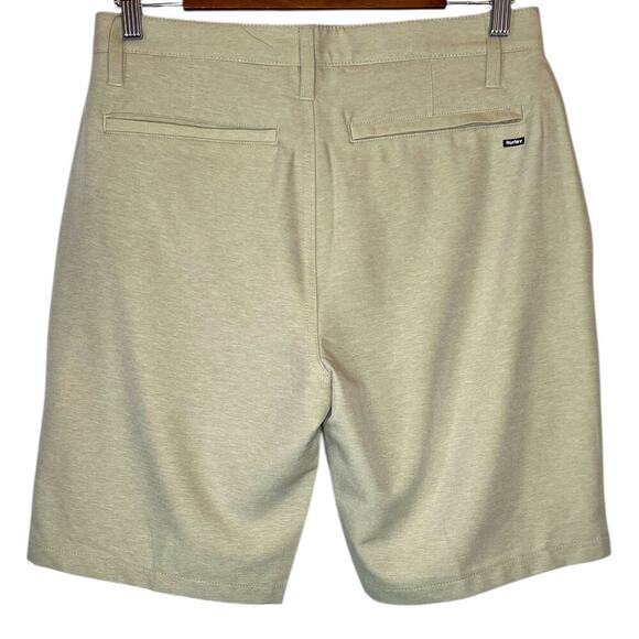 HURLEY Hybrid Walk-Shorts Water Repellant Shorts in Beige Men's 30 Waist - Picture 4 of 10